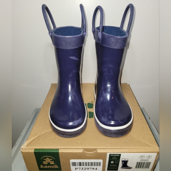 Kamik Toddler Splashed Rain Boots(Unisex) - Picture 2 of 10